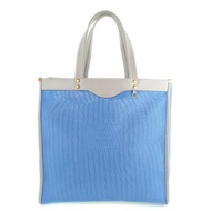 Anya Hindmarch托特包，淺藍色小牛皮，開口，女士[二手]