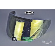 HJC Visor HJ-31 Gold Helmet Shield (I-70 I-10)
