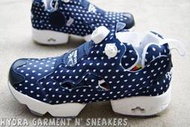 【HYDRA】REEBOK INSTA PUMP FURY OG 雨滴 點點 彩虹 海軍藍 充氣 【V68675】