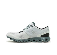 On Cloud X1 lightweight multi-functional low-top running shoes grey green