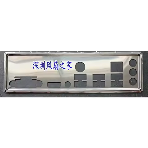 for MSI B450M BAZOOKA PLUS I/O IO Shield Motherboard Bezel BackPlate Blocking Plate