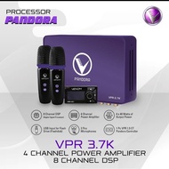VENOM VPR 3.7K - 8CH processor + Built-In 4CH amplifier l karaoke plus & play Car Audio free pnp soc