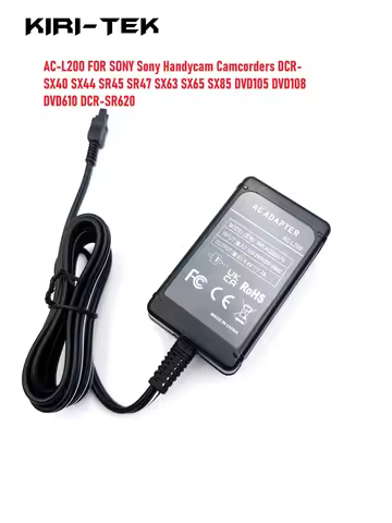 AC-L200 AC-L25 100V-240V AC Power Adapter Camcorder Charger 8.4V 1.5-1.7A fast charging adaptor for 