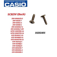 Casio G-Shock DW-6930A-4 Replacement Parts - SCREW (BACK) - 10202401