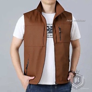 MEN'S VEST MEN'S OUTDOOR VEST/ MEN'S FIELD VEST/ MEN'S WINDPROOF OFFICE casual VEST/ VEST/ motorcycl