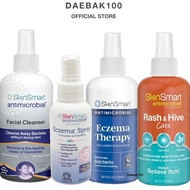 SkinSmart Antimicrobial Spray for Eczema, Acne, Bacteria, Backne, Rash, Sports, 8oz - Superior than 