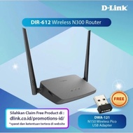 DLink DIR-612 N300 Wireless Fast Ethernet Router DLink DIR612