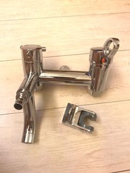 全新水龍頭+花灑支架