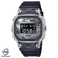 Casio G-Shock DW-5600 DW5600SKC-1D DW-5600SKC-1D DW-5600SKC-1 Lineup Camouflage Dial Black Resin Band Watch