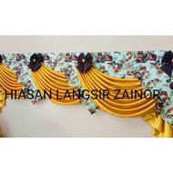 LANGSIR PELMET TINGKAP 3 DAUN (78 INCI X 20 INCI)