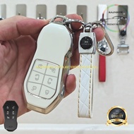 XPERS X9 EV NFC Car Key Cover XPERS X9 EV Premium FULL SILVER EDGE Car Case Car Key Case
