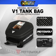 Motowolf Waterproof Tank Bag for Motorcycle Riders - Motorcycle Tank Bag