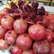 buah delima merah asli