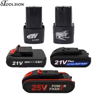Original Electric Drill Li-ion Battery 25v 21v 16.8v 12v Rechargeable Cordless Screwdriver Drill Lithium Battery For Pow