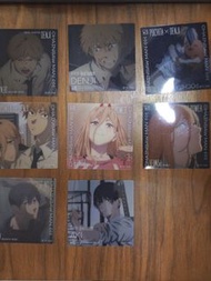 Ensky 全部可以交換瑪奇瑪 電鋸人 卡 鏈鋸人 方形 pvc膠片卡 power 電次 早川秋 Chainsaw Man Trading Cards