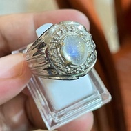 BIDURI MOON NATURAL STONE RING