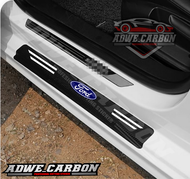 stiker mobil ford sticker karbon 3d sill plate ford ranger fiesta escape everest pelindung pijakan p