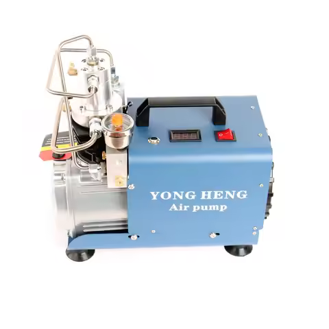 YONG HENG 220V 300BAR 30MPA 4500PSI Pneumatic Airgun Scuba Rifle PCP Inflator Electrical Air Compres