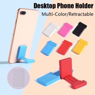 Universal Portable Retractable Desk Self-adhesive Phone Holder / Mini Desktop Stand Table Cell Phone Stand for iPad Mobile Phone Stand Mobile Phone Rack Phone Accessories