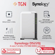 Synology NAS DiskStation DS220j *Synology Official Partner*