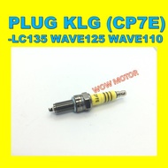 LC135 PLUG KLG  CP7E WAVE 125 PLUG KLG CP7E WAVE 110 PLUG KLG CP7E LC 135 SPARK PLUG WAVE 125 SPARK 