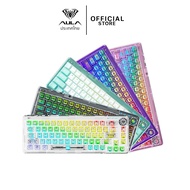 AULA F68 Wireless Custom Transparent Keyboard บอดี้ใส คีย์ภาษาไทย 68 KEYS