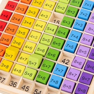 1pc Wooden Times 4 Styles To Choose From Table Building Block Toy For Kids' Early Education And Brai