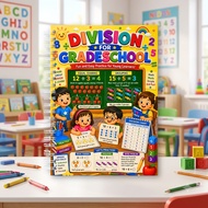 Division for Gradeschool Math Workbook Division Practice Elementary School Kids