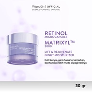 Wardah Renew You Retinol Microcaps Matrixyl 3000 Lift & Rejuvenating Night Cream Moisturizer