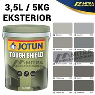 CAT TEMBOK EKSTERIOR JOTUN TOUGH SHIELD 3,5 LITER / ABU-ABU / JOTUN