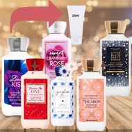 Decant 20ml Original  Bath & Body Works (BBW) Body Lotion repack