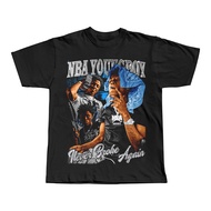 Rapper Bootleg Tshirt Hip Hop Rapper Big Talker Am TS Duck Dog Master 2Pac Short Sleeve