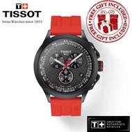 Tissot  T135.417.37.051.04 Men's T-Race Cycling Vuelta 2023 Red Silicone Strap Watch T1354173705104