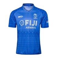 2025 ISC FIJI 7S Fashion Rugby Jersey -Men and Womens Breathable Quick-Drying Oversized Durable Elas