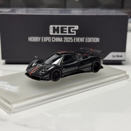 Fiberrun 1: 64 Pagani Zonda Cinque Full Carbon North Exhibition Limited Alloy Static Car Model