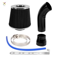 Universal 3 Inch/76mm Cold Air Intake Kit Featuring High- Mushroom Head Air Filter for Car Modificat