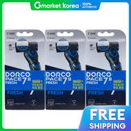 Dorco | 3 Dorco Pace 7 Fresh Razors