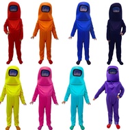 Popular 2025 New Style Game Costume among us Children Space Kill Costume Multicolor Halloween cospla