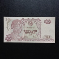Uang Kertas Kuno Rp 10 Rupiah 1968 Seri Sudirman TP16mb