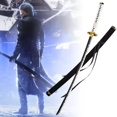 104cm Vergil Sword Yamato Cosplay Prop Devil May Cry 5 Schwert Wood Unsharpened Real Size Japanese K