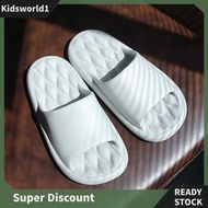 [kidsworld1.sg] Bathroom Slippers EVA Thick Platform Slippers Indoor Home Sandals for Home Hotel