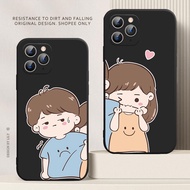 Soft Silicone Couple Cute Lover Phone Case Cover Casing For Huawei P30 P20 Y9 Y7 Y5 Pro Prime Lite Y7P Y6P Y6S Y5P 2019 2018
