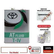 08886-81400/81015 Toyota type IV ATF (4 liter)