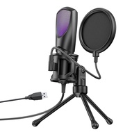 New RGB Gaming E-sports Computer Desktop Condenser Microphone Q3RQ3G