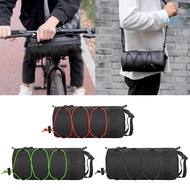 run Portable Bike Bag Handlebar Bike Storage Frame Bag Handlebar Pannier Pack