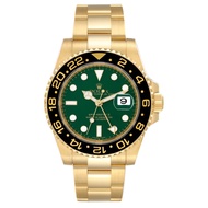 Rolex Rolex GMT Master II (Reference 116718). A yellow gold automatic wristwatch with date. 2007