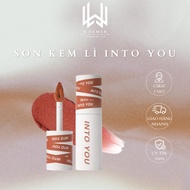 INTO YOU Mud Lipstick Matte Lip Mousse Texture Lipstick Into You Lipstick code EM WARMER.COSMETICS