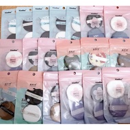 Set of 2 soft powder puffs, easy to apply foundation, easy to apply makeup