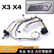 สายไฟภายใน Headlight Wire Harness สำหรับ BMW X3 F25 11-13 ชุดสาย X4 Plug สายไฟ Headlight วัยสูง สายไ