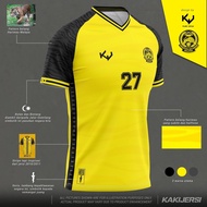 Harimau Malaysia Jersey 2022 2023 2024 Player Issue Away Home Soccer Jersey Concept Kit T Shirt Malaysia Jersey 5XL Harimau Malaya